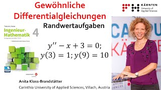 Gewöhnliche Differentialgleichungen Randwertaufgaben [upl. by Anialem]