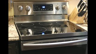 Electric Stove  Convection Oven Samsung NE59M4320SS Unbox Video Instructions amp UNBIASED REVIEW [upl. by Odraleba]