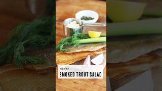 Recipe Tina’s Smoked Trout Salad  Grazing Board Essentials  2 Hungry Birds [upl. by Anawqahs]