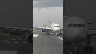 DIVERSIONs Parked on a RUNWAY at BOS after thunderstorms in IAD JFKEWR [upl. by Lunseth]