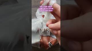 Daily Life Hack  Try This Next Time With Your Take Out Bag [upl. by Victorie952]