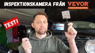 Testar VEVOR Inspektionskamera Endoskop [upl. by Auberta199]