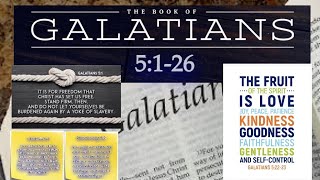 Friday Night Bible Study Galatians 5126 [upl. by Ethbin967]