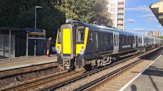 Trains at Wandsworth Town 28924 [upl. by Malcah459]