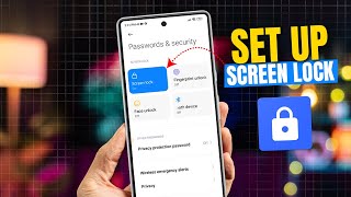 How to Set Up Screen Lock on Xiaomi Redmi Phones  Change Screen Locking System on Xiaomi Phones [upl. by Forrester]