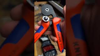 KNIPEX 97 53 14 SelfAdjusting Crimping Pliers knipex knipextools [upl. by Broderick334]