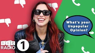 quotWhat a dissquot Dua Lipa plays Unpopular Opinion [upl. by Llimaj363]