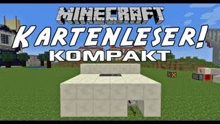 Kompakter Kartenleser 5x4x2 in Minecraft 18x kompatibel  Tutorial HD [upl. by Okimat]