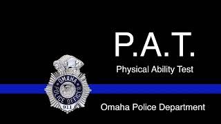 Omaha Police Department PAT Physical Agility Test [upl. by Salhcin]