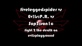 Quake Live fiveleggedspider vs EvlsPR vs Sup3rson1c [upl. by Llebana]