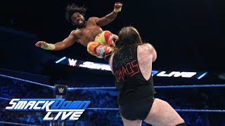 The New Day vs SAnitY SmackDown LIVE July 24 2018 [upl. by Cayser471]