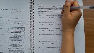 Luyện thi A2 Cambridge KET 4 Test 4 Part 1 2 Reading and Writing [upl. by Tobiah745]