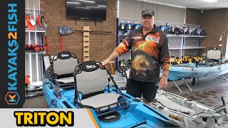 Kayaks2Fish Triton Tandem Fishing Kayak Overview [upl. by Tekla953]