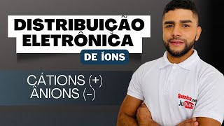 Distribuição eletrônica de ÍONS cátions e ânions [upl. by Attelra]