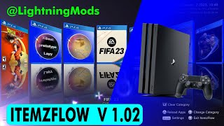 PS4 Itemzflow Game Manager v102 by LightingMods [upl. by Trixy]