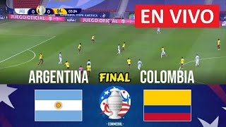 🔴Argentina vs Colombia EN VIVO  Final Copa América 2024 [upl. by Azirb]