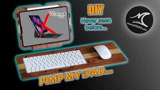 Ultimate iPad Pro Desktop Setup  DIY  Files Available [upl. by Errised]