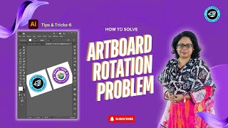 Art Board Rotation Problem in Adobe Illustrator I Illustrator Tips amp Tricks6 I [upl. by Gun]