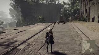 Nier Automata  Emils Shop Weapons  Dress Module [upl. by Reifinnej]