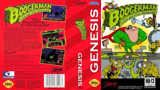 Sewer City Boogerman A Pick and Flick Adventure SEGA Mega DriveGenesis Music OST [upl. by Nayarb]