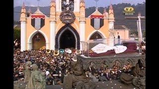 Señor Sepultado de San Felipe Canal 7 2019 Procesión Antigua Guatemala Viernes Santo Salida [upl. by Seuqcaj519]