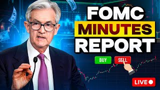 🔴WATCH LIVE FOMC MINUTES REPORT 2PM  FED MEETING REACTION [upl. by Assirrec]