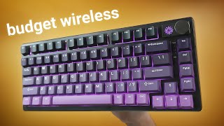 A budget wireless magnetic keyboard Epomaker HE75 Mag Review [upl. by Beth]