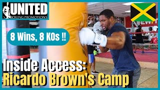 THE NEXT HEAVYWEIGHT BOXING SUPERSTAR  Ricardo Brown in Training Camp [upl. by Adnowal683]