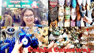 Colaba Causeway Market Best Mumbai Street ShoppingLatest New Year Collection [upl. by Tem820]