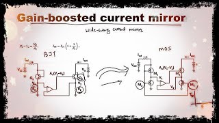 GainBoosted Current Mirrors with OpAmp [upl. by Ligriv]