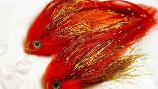 Pike fly tying lesson Step by step The Bastrad Orange [upl. by Wilfrid]