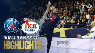 Paris SaintGermain Handball vs OTP Bank  PICK Szeged  Round 14  EHF Champions League Men 202324 [upl. by Aicad]