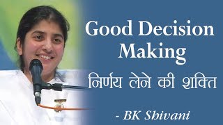 Good Decision Making 29a BK Shivani English Subtitles [upl. by Alegnaed984]