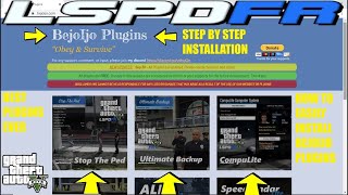 How To Easily Install StopThePed Ultimate Backup amp Compulite Bejoijo Plugins Updated GTA 5 LSPDFR [upl. by Surazal600]