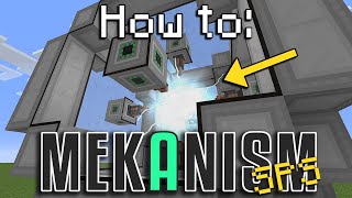 How to Mekanism  Supercritical Phase Shifter Minecraft 1165 [upl. by Sutelc632]