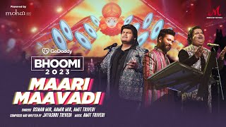 Maari Maavadi  GoDaddyIN Bhoomi 2023  Amit Trivedi  Osman Mir Aamir Mir Gujarati Navratri Garba [upl. by Nessa363]