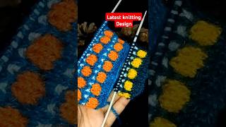 Double colour knitting designknittingpatterns [upl. by Nivloc593]