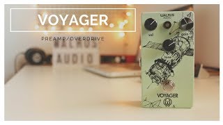 Walrus Audio Voyager Overdrive  Review PTBR [upl. by Adnirem]