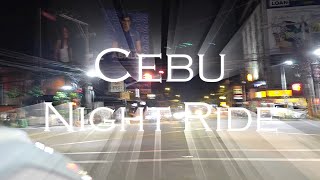 Cebu Night Ride  Ayala Central Park to Ayala Malls Central Bloc [upl. by Eyeleen]