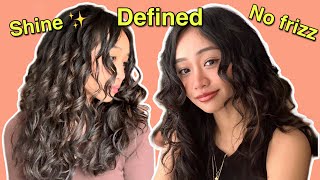 The BEST Wavy Haircare Routine For Frizzy Hair [upl. by Rebmyt]