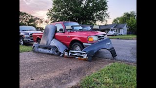 97 Ford ranger front end swap [upl. by Gilbertson]