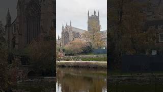 Bells in Worcester UK  02112024 [upl. by Ezitram]