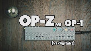 OPZ vs OP1 vs digitakt  first impression [upl. by Sulrac]