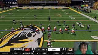 NCAA25 COACH WOOD vs OKLAHOMA STATE [upl. by Martin]