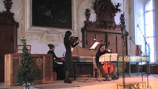 Ignazio Albertini Sonata prima from quotSonatinae a violino solo Wien amp Frankfurt 1692 [upl. by Yesmar]