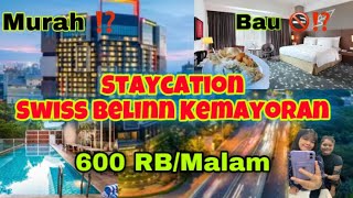 Vlog Staycation Swiss Belinn Kemayoran Bau Asap Rokok 🚭⁉️ [upl. by Denae951]