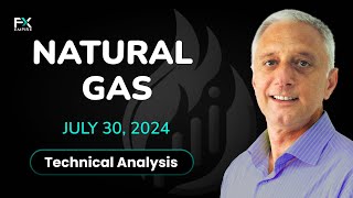 Natural Gas Signals Bullish Reversal NatGas Technical Analysis by Bruce Powers July 30 2024 [upl. by Tdnerb]