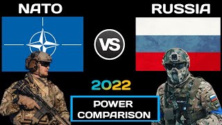 Nato vs Russia military power comparison 2022  Russia vs Nato military power 2022  Nato vs Russia [upl. by Crespo]