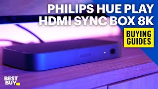 Philips Hue Play HDMI Sync Box 8K  Buying Guides from Best Buy [upl. by Sherri]