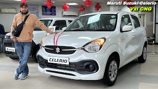 Maruti Suzuki Celerio Vxi CNG 2024 Price amp Features ❤️ Best CNG Car [upl. by Elleret]